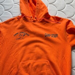Orange Camp Staff Hoodie